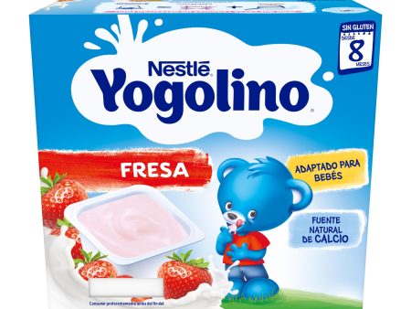 Yogolino Fresa Nestlé para bebés a partir de 8 meses, 4 x 100g (Caducidad: 30 04 2024) Fashion