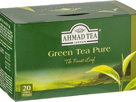 Ahmad Tea - Té Verde Puro 20 Bolsitas - 40g (Cad: 16 09 2025) Online now