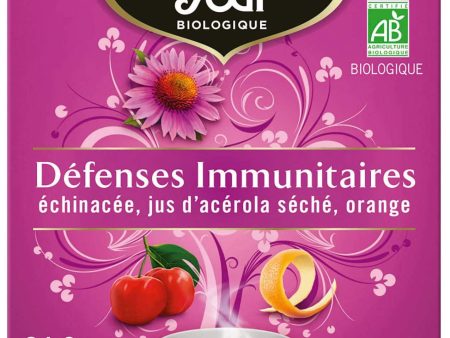 Yogi - Infusion BIO Défenses Immunitaires - 24,0 g (12 sachets de 2 g) (Cad: 31 12 2025) on Sale