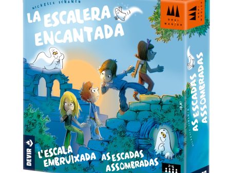 La Escalera Encantada, Juego de Mesa Infantil y Familiar Embalaje Deteriorado Fashion